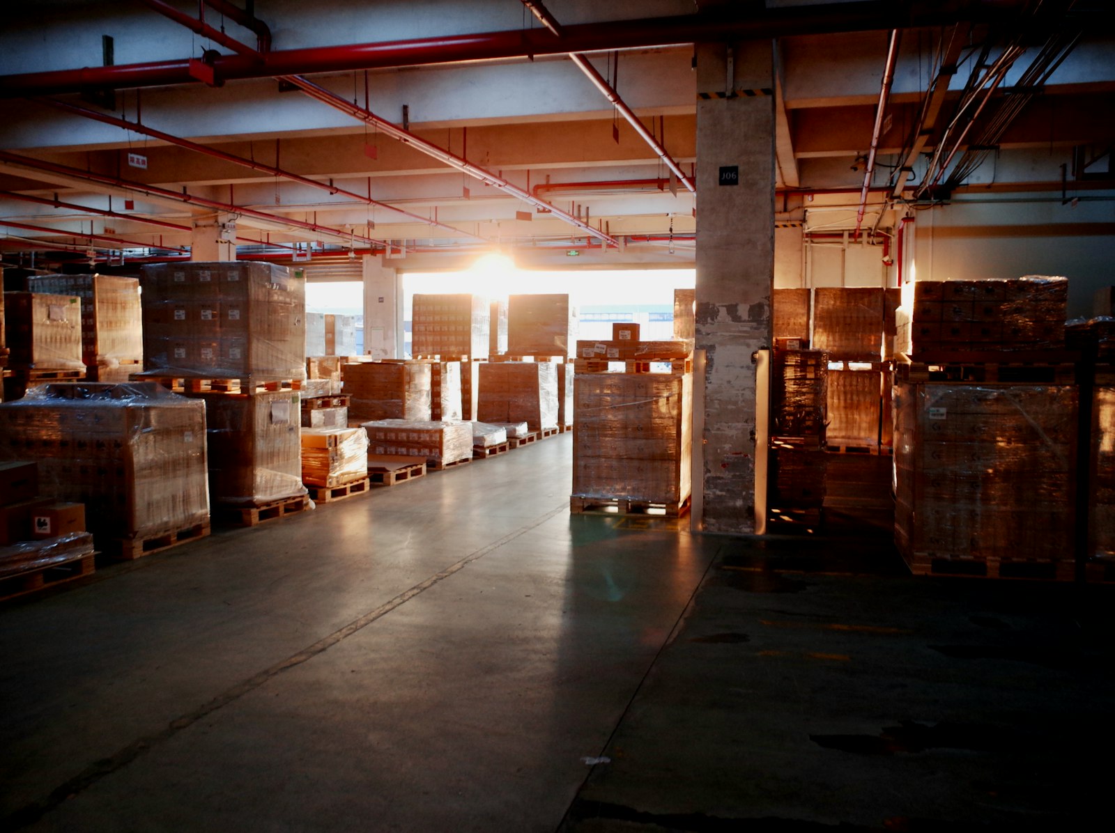 U.S. Customs bonded warehouse
